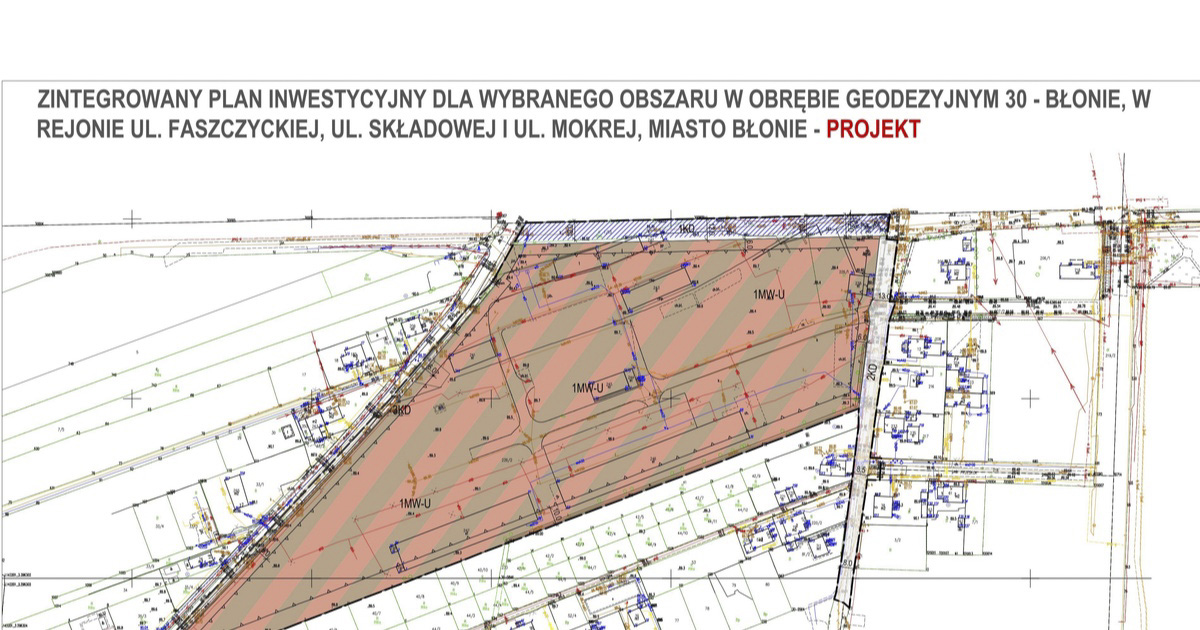 Osiedle bloków przy PKP – Mokra, Faszczycka, Składowa – procedura ZPI