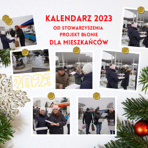 Mikołajkowe prezenty dla MIESZKAŃCÓW – kalendarze na 2023 rok.