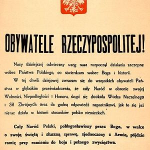 84 rocznica wybuchu II wojny światowej