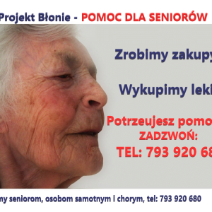 POMAGAMY Seniorom! Zrobimy zakupy, wykupimy leki!
