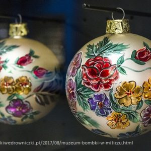Magia Świąt. Ręcznie robione szklane bombki choinkowe.