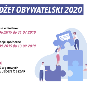 Od 17 czerwca rusza procedura BUDŻETU OBYWATELSKIEGO 2020.