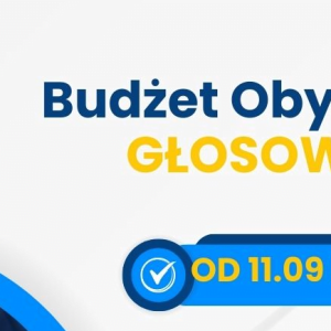 11-15 września głosowanie – Budżet Obywatelski