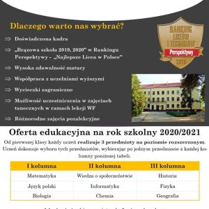 L.O. im. Władysława Broniewskiego – zaprasza! Niedługo rozpocznie się rekrutacja!
