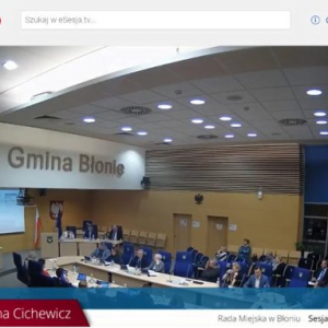 Informacja: 13.03.2023 godz. 16.30 odbędzie się sesja Rady Miejskiej